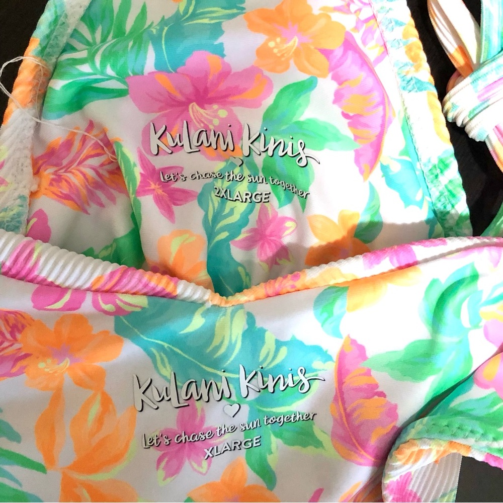 Kulani Kinis Tropical Print Bikini - Picture 10 of 11